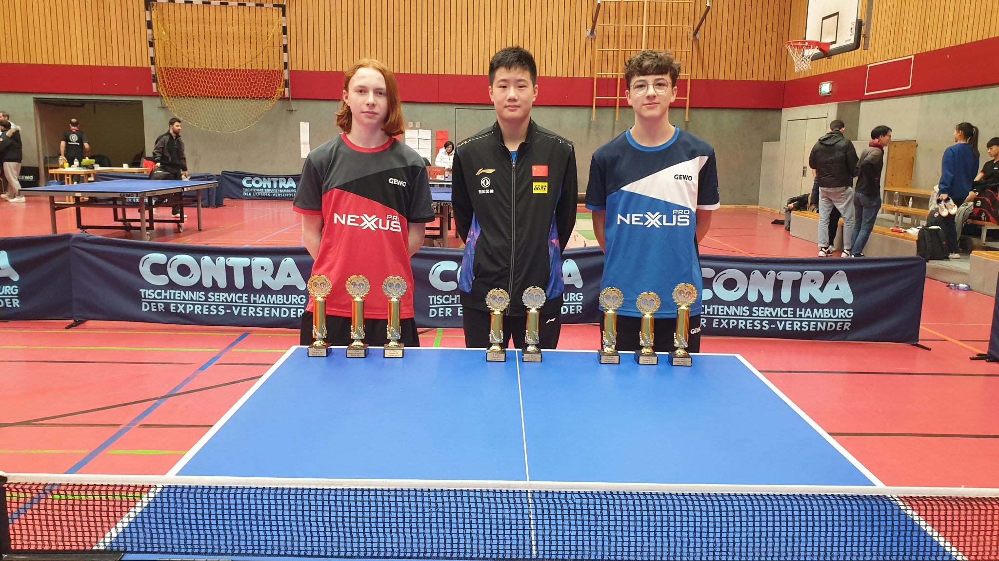 Hamburger Meisterschaften 2023 der Jugendklassen TSV Sasel Tischtennis